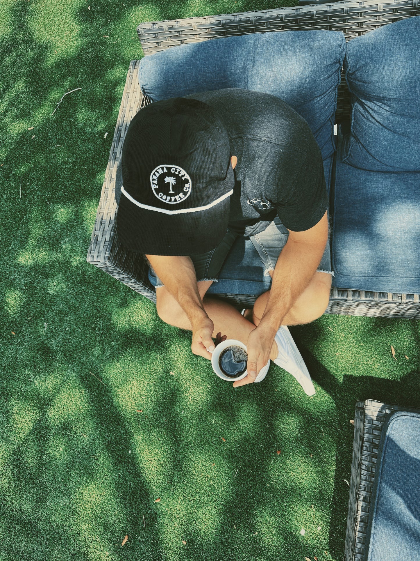 Hat Corduroy - Black